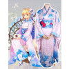 Fate/Stay night Saber Kimono Cosplay Costume