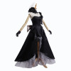 Fate/Grand Order Marie Antoinette Black Dress Cosplay Costume