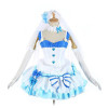 Re:Zero − Starting Life in Another World Rem Wedding Dress Cosplay Costume