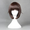 Brown 40cm My Wife is the Student Council President Ui Wakana Cosplay Wig