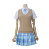 BanG Dream! Imai Lisa School Uniform Cosplay Costume