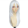 White 60cm Cells at Work! Neutrophil White Blood Cell Female Cosplay Wig 