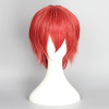 Red 35cm Love Live! Maki Nishikino Male Version Cosplay Wig