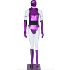 Mortal Kombat 2 Mileena Purple Suit cosplay Costume