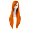 Orange 85cm Kim Possible Kim Possible Cosplay Wig