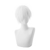 White 25cm Cells at Work! Neutrophil White  Blood Cell Cosplay Wig