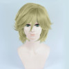 Blonde 30cm Bakumatsu Rock Yoshinobu Tokugawa Cosplay Wig
