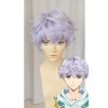 Purple 30cm Magic-kyun Renaissance Monet Tsukushi Cosplay Wig