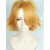 Gold 30cm My Hero Academia Denki Kaminari Chargebolt Cosplay Wig