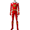 Bakuryuu Sentai Abaranger Red Dino Ranger Cosplay Costume