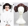 30cm Brown Star Wars Princess Leia Cosplay Wig