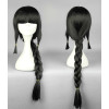 Black 75cm Kantai Collection Kitakami Cosplay Wig