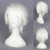 White 30cm Laughing Under the Clouds Shirasu Kinjo Cosplay Wig