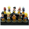 12-Piece Dragon Ball Goku Mini PVC Action Figure Set