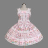 Lovely Sleeveless Bows Bandage Sweet Lolita Dress