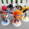 6-Piece One Piece Mini PVC Action Figure Set - A