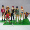 6-Piece One Piece Mini PVC Action Figure Set - B