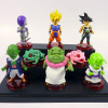 8-Piece Dragon Ball Goku Mini PVC Action Figure Set - E