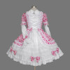 Pink And White Bandage Bows Cute Lolita Dress