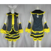 Vocaloid Kagamine Rin Black & Yellow Cosplay Dress