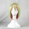 Green and Pink 30cm No Game No Life Tet Cosplay Wig