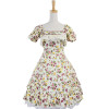 Short Sleeves Lovely 100% Cotton Lolita Dress