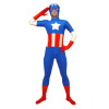American Captain Lycra Spandex Superhero Zentai Suit