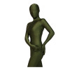 Army Green Lycra Spandex Unisex Zentai Suit