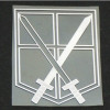 Attack On Titan Training Corps Cosplay Sticker