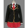 Baka to Test to Shoukanjuu Girl Winter School Uniform Cosplay Costume