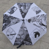 Beautiful Attack On Titan Cosplay Folding Umbrella