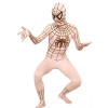 Beige Lycra Spandex Spiderman Zentai Suit
