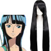 Black 80cm One Piece Nico Robin Cosplay Wig