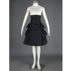 Black Beautiful Lace Cotton Lolita Skirt