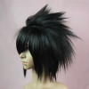 35cm Black Naruto Uchiha Sasuke Cosplay Wig