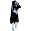 Black Superman PVC Superhero Zentai Suit