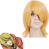 Blonde 40cm Togainu no Chi Gunji cosplay Wig