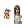 Brown 60cm Final Fantasy X-2 Rikku Cosplay Wig