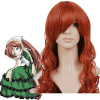 Brownish Red 90cm Rozen Maiden Suiseiseki Nylon Cosplay Wig