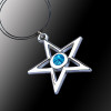Blue Vocaloid Anime Necklace