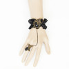 Charming Black Butterfly Lady Lolita Bracelet And Ring Set