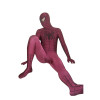 Claret Lycra Spandex Spiderman Zentai Suit