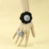 Concise Floral Girls Handmade Lolita Bracelet And Ring Set