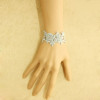 Concise Light Blue Lace Lolita Wrist Strap