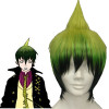 Dark Green 32cm Ao No Exorcist Amaimon Cosplay Wig