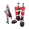 Final Fantasy Lightning Imitation Leather Cosplay Boots