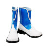 Final Fantasy X-2 Rikku Blue Faux Leather Cosplay Boots