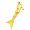Gold Full Body Shiny Metallic Mermaid Zentai Suit