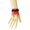 Gothic Leather Lace Lady Handmade Lolita Wrist Strap