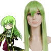 Green 80cm Code Geass-C.C. Nylon Cosplay Wig
